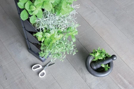 OGRÓD WERTYKALNY STOJĄCY MINI CASCADE ANTRACYTOWY 3