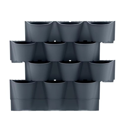 OGRÓD WERTYKALNY WISZĄCY CASCADE WALL ANTRACYTOWY 2