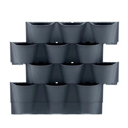 OGRÓD WERTYKALNY WISZĄCY CASCADE WALL ANTRACYTOWY 2