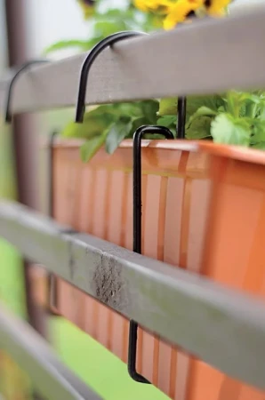 WIESZAK METALOWY AGROHANG CZARNY 3