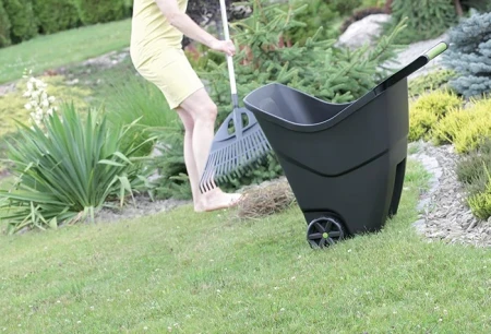 TACZKA OGRODOWA LOAD&GO II CZARNY 2