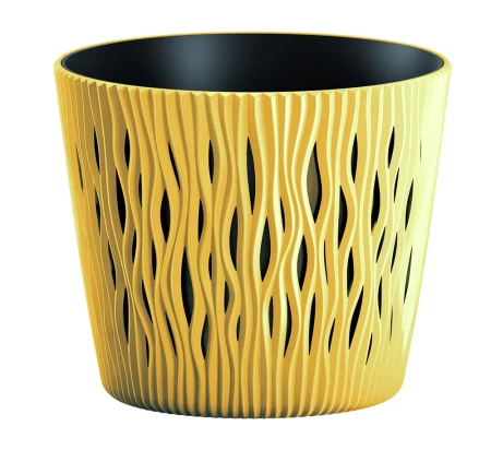 DONICZKA SANDY ROUND MUSZTARDOWY