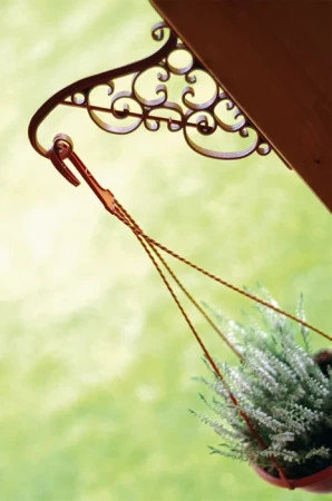 WIESZAK ŚCIENNY AKANT TERAKOTA 2