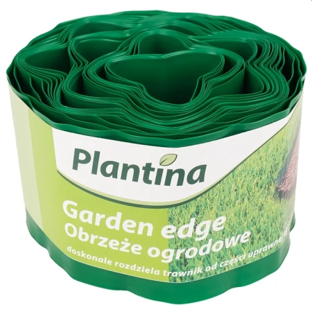 OBRZEŻE OGRODOWE FALISTE ZIELONY JASNY 10CM X 9M PLANTA PLANTINA