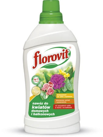 Florovit nawóz płynny do kwiatów domowych i balkonowych – butelka 1 kg