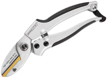 Sekator kowadełkowy gardenMAX 474B z ostrzem ze stali SK5