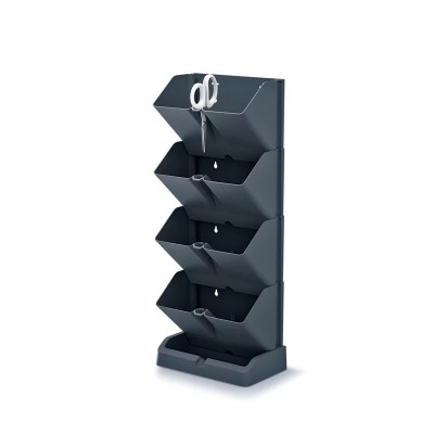 OGRÓD WERTYKALNY STOJĄCY MINI CASCADE ANTRACYTOWY