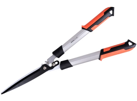 Rozwarte nożyce do żywopłotu gardenMAX 059GH z mechanizmem przekładniowym