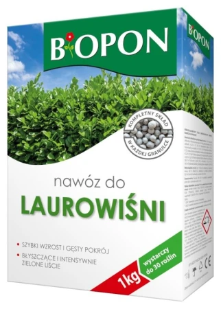 Biopon nawóz do laurowiśni – karton 1 kg