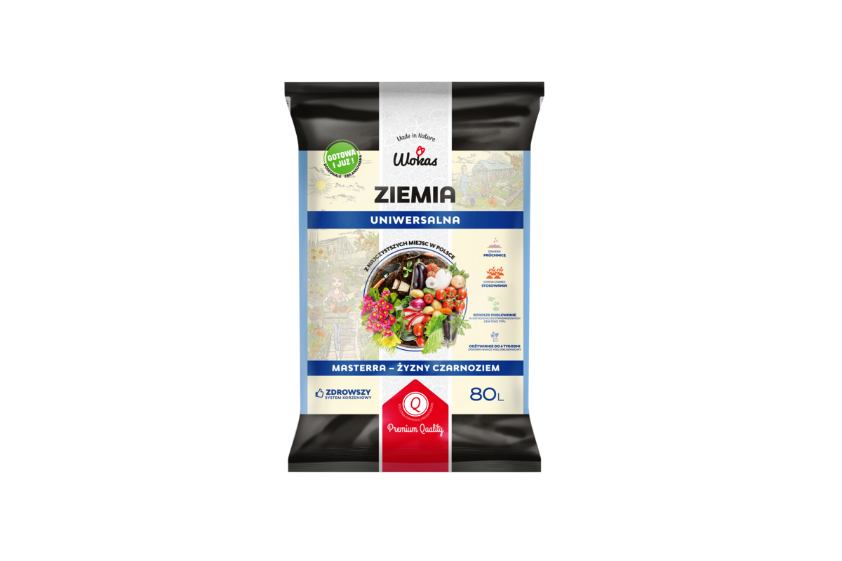 ZIEMIA UNIWERSALNA 80L PH 5,5-6,5 MASTERRA WOKAS