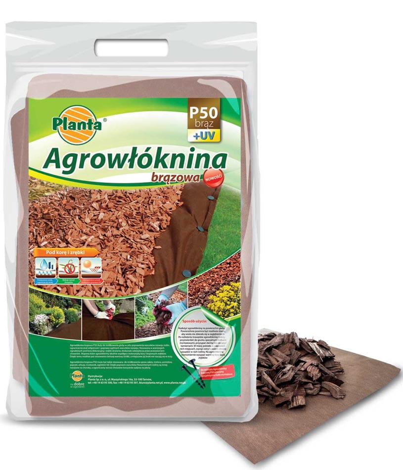 AGROWŁÓKNINA BRĄZOWA