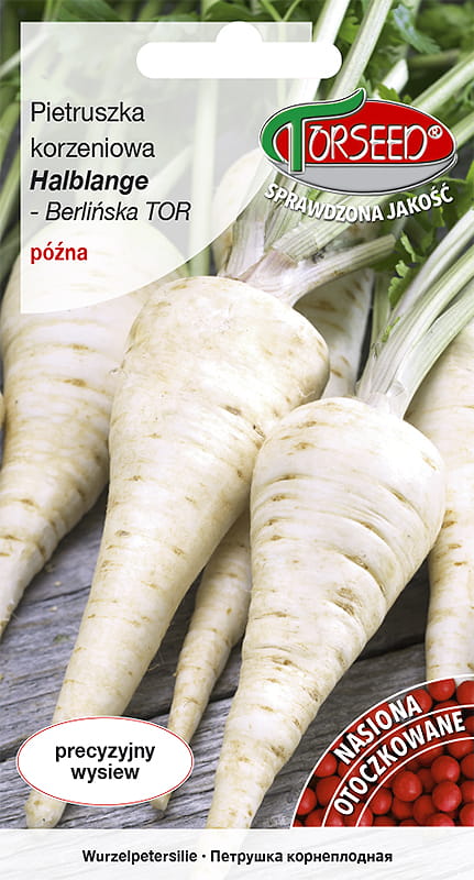 PIETRUSZKA KORZENIOWA HALBLANGE BERLIŃSKA OTOCZKA PÓŹNA 300 NASION TORSEED