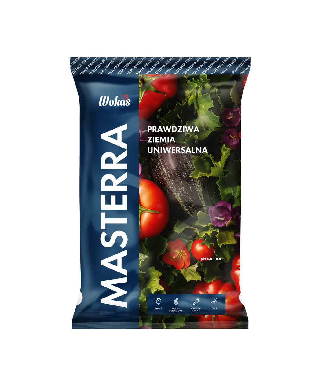 ZIEMIA UNIWERSALNA 50L PH 5,5-6,5 MASTERRA WOKAS