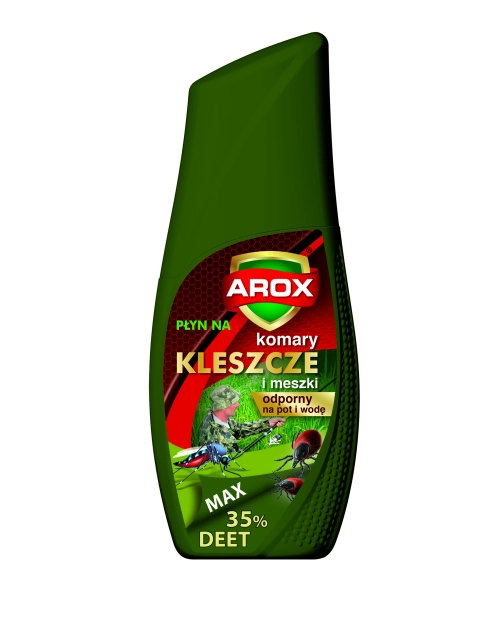 PŁYN NA KOMARY, KLESZCZE , MESZKI DEET 35% 50ML AGRECOL AROX