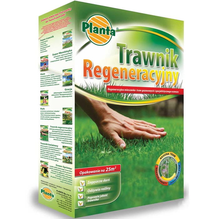 MIESZANKA TRAW REGENERACYJNA 1KG PLANTA