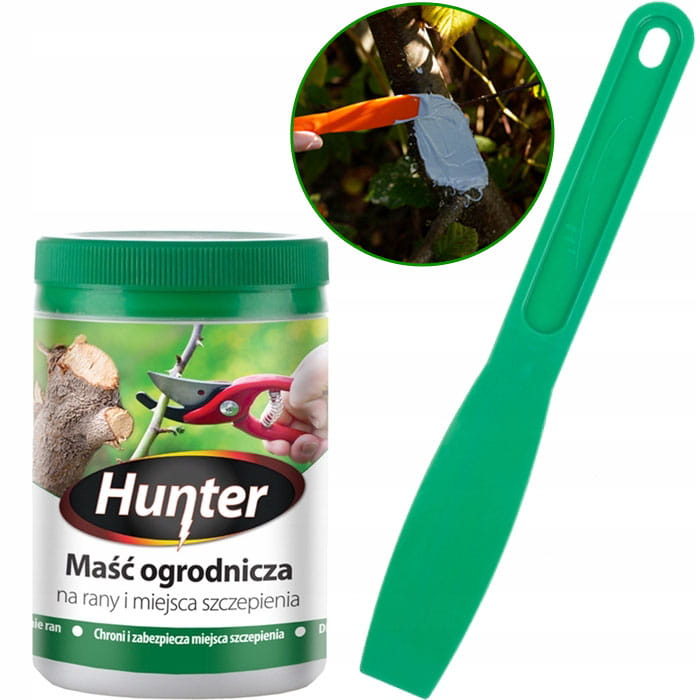 MAŚĆ OGRODNICZA + SZPATUŁKA 200G PLANTA HUNTER