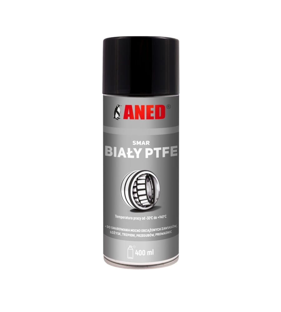 SMAR BIAŁY PTFE SPRAY 400ML ANED