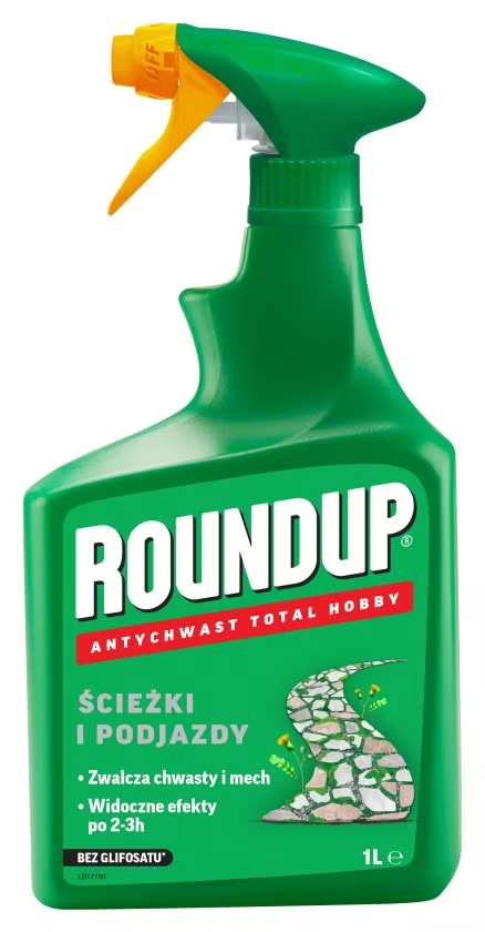 ROUNDUP ANTYCHWAST TOTAL HOBBY ŚCIEŻKI I PODJAZDY BEZ GLIFOSATU 1L EVERGREEN GARDEN CARE SUBSTRAL