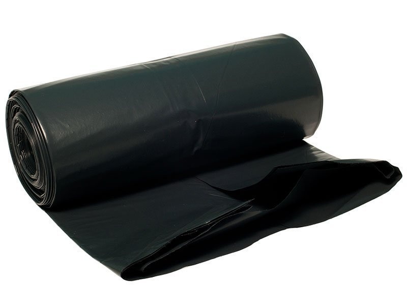 WORKI NA ŚMIECI 60L 59 X 72CM 27 µm CZARNE 20SZT. KARTON 10 ROLEK