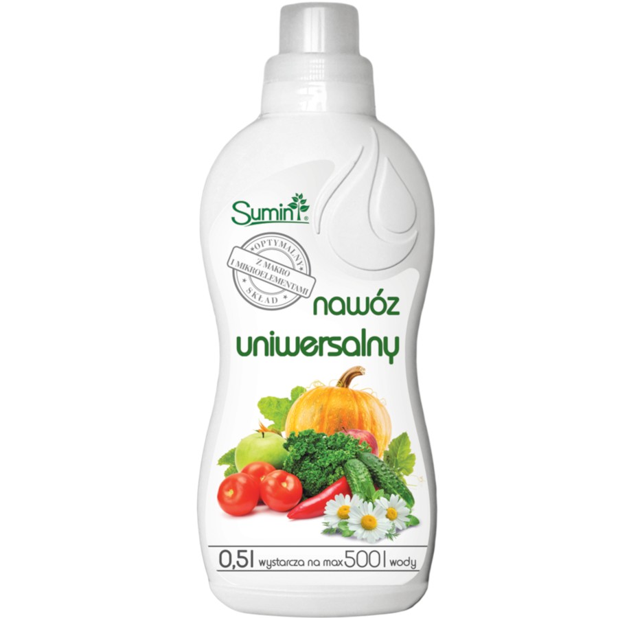 NAWÓZ PŁYNNY UNIWERSALNY BUTELKA 500ML SUMIN