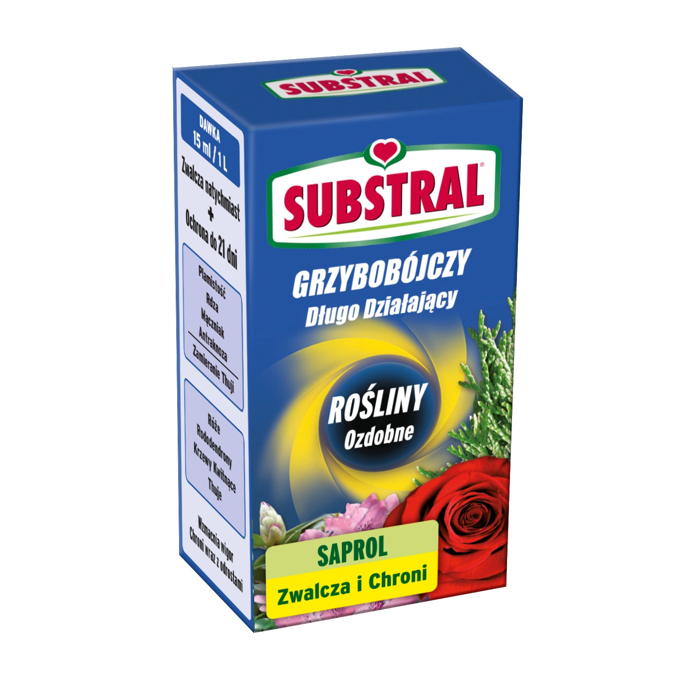 SAPROL GRZYBOBÓJCZY ROŚLINY OZDOBNE 25ML SUBSTRAL