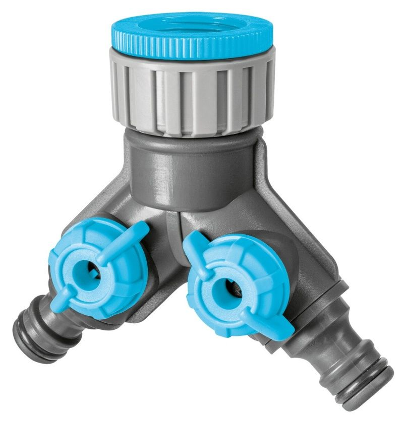 ROZDZIELACZ PODWÓJNY 3/4"-1" 52-220 CELLFAST