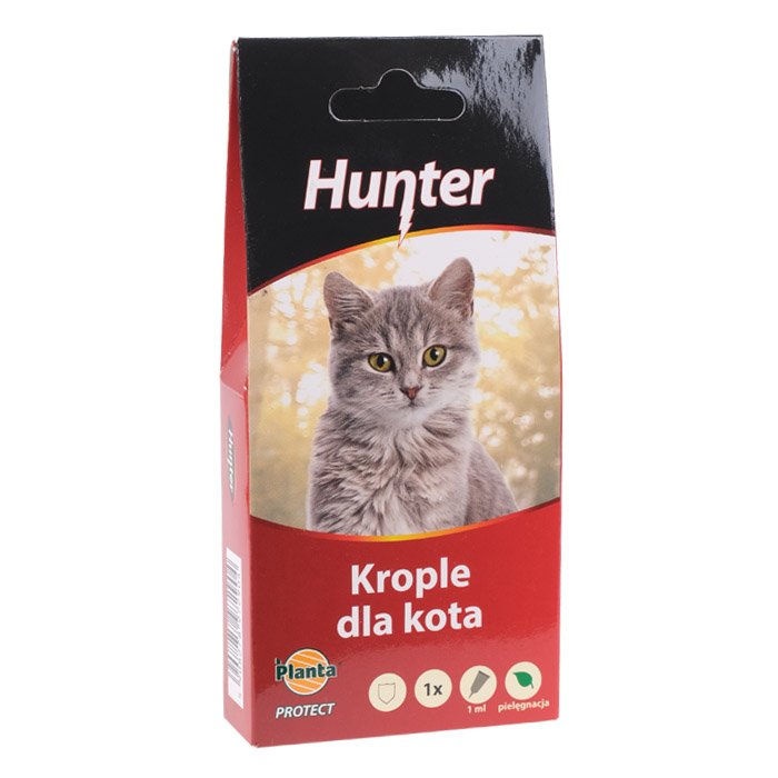 KROPLE DLA KOTA 1ML PLANTA HUNTER
