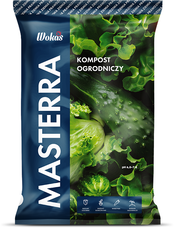 KOMPOST OGRODNICZY NAWÓZ ORGANICZNY 50L PREMIUM WOKAS