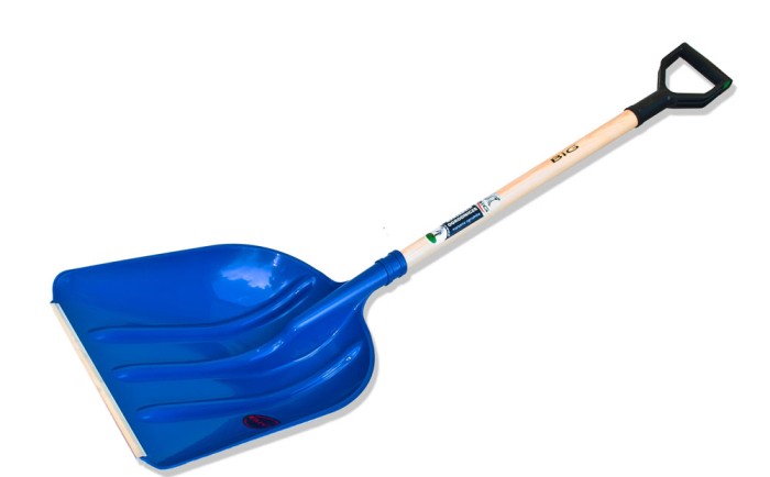 PLASTIKOWA SZUFLA DO ZIARNA I ŚNIEGU LZP BIG