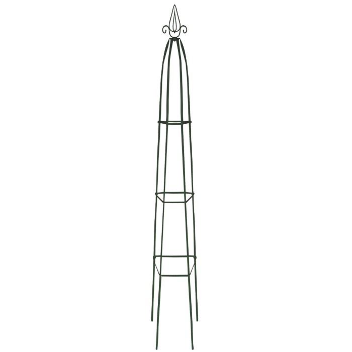 PERGOLA OGRODOWA METALOWA OBELISK KWADRATOWY 200 X 40 X 40CM PS64058 PLANTA PLANTINA