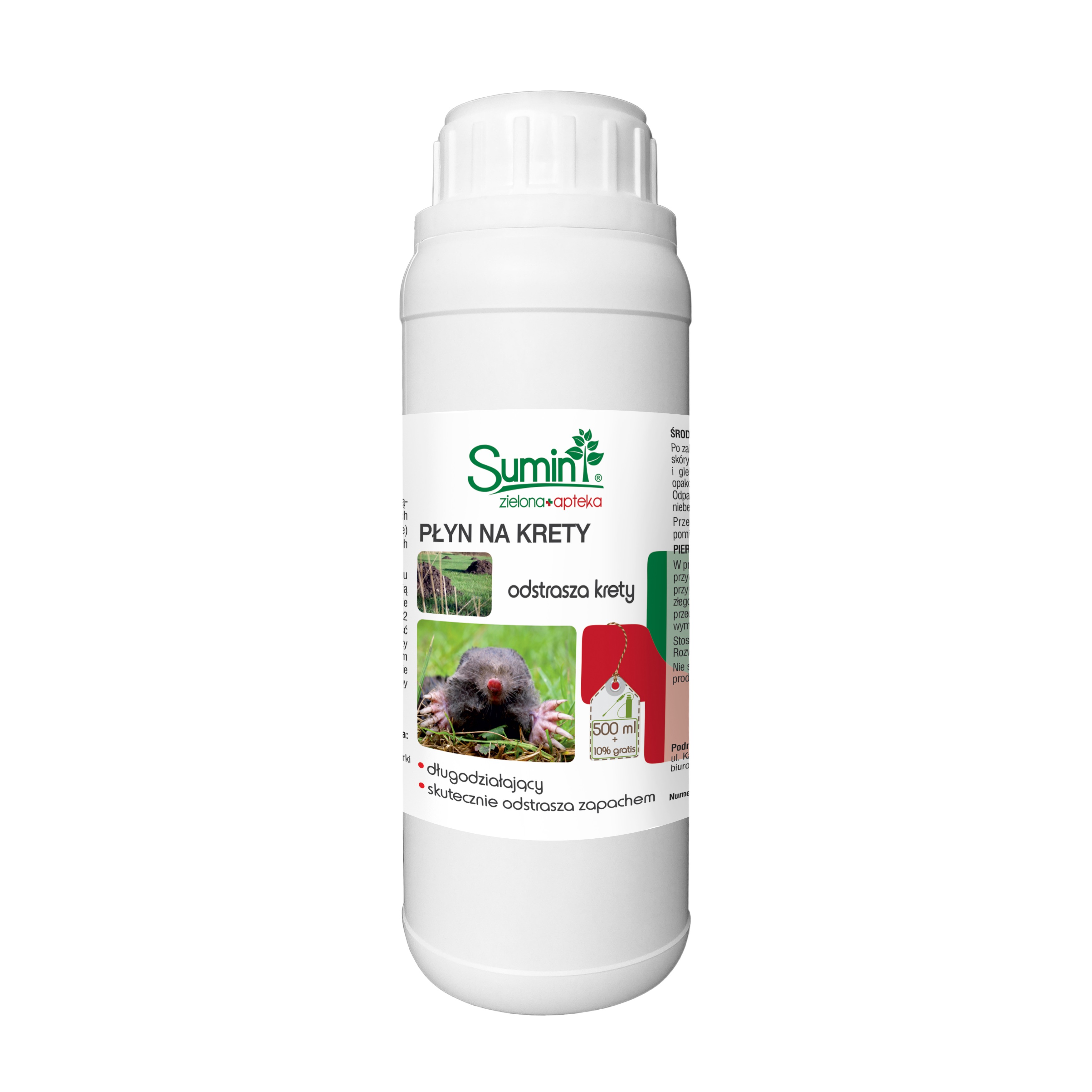 PŁYN NA KRETY ODSTRASZA KRETY 550ML SUMIN