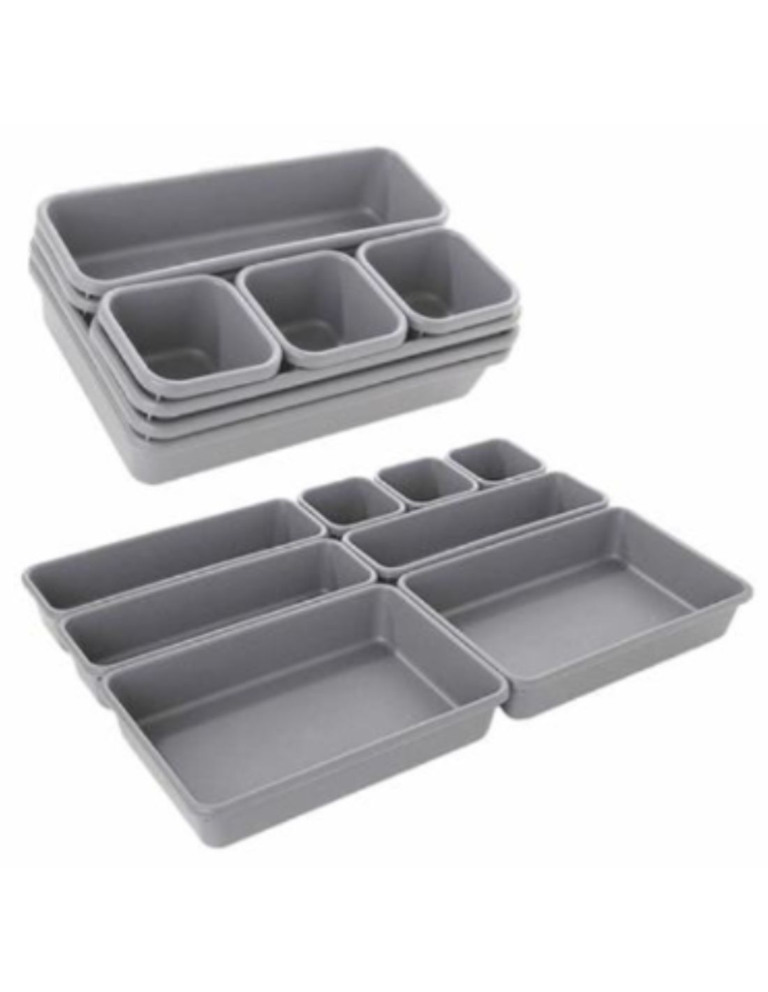 ORGANIZER MODUŁOWY 8SZT. SZARY AG641B APTEL