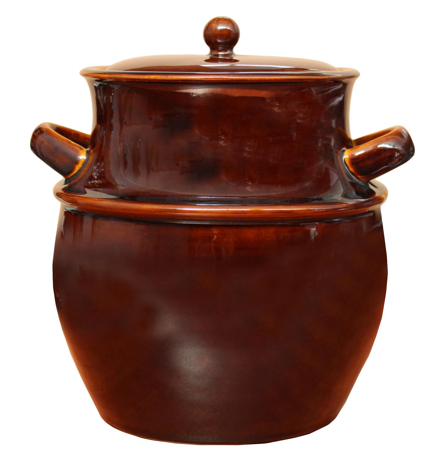 BECZKA CERAMICZNA 4L KAMIONKA BRĄZOWY RUI3392 CHOMIK