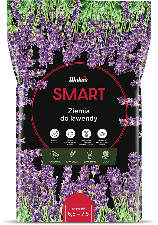 ZIEMIA DO LAWENDY - POWOJNIKÓW, BUKSZPANÓW, LILIAKÓW 20L PH 6,5-7,5 SMART WOKAS