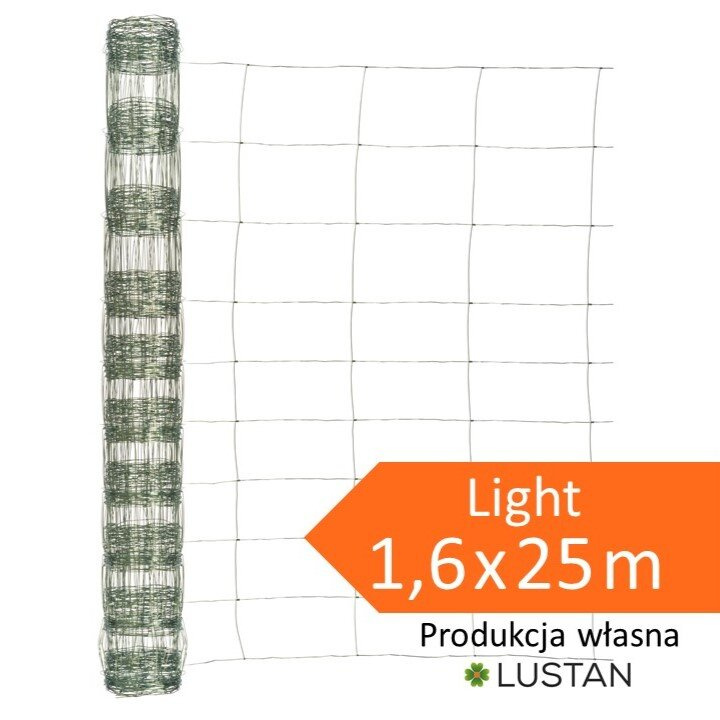SIATKA LEŚNA OCYNKOWANA 160/23/15 25MB LUSTAN