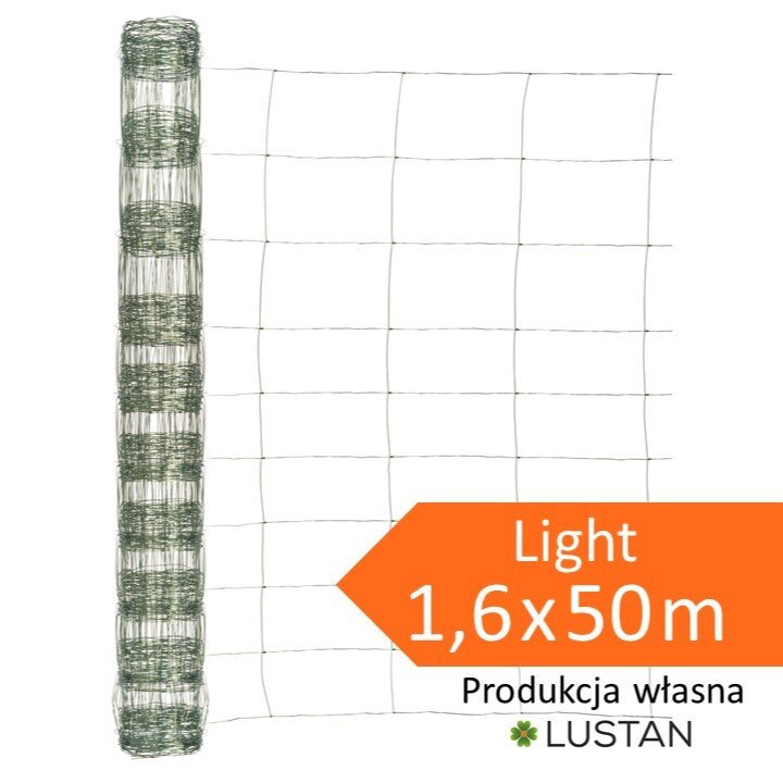 SIATKA LEŚNA OCYNKOWANA 160/23/15 50MB LUSTAN