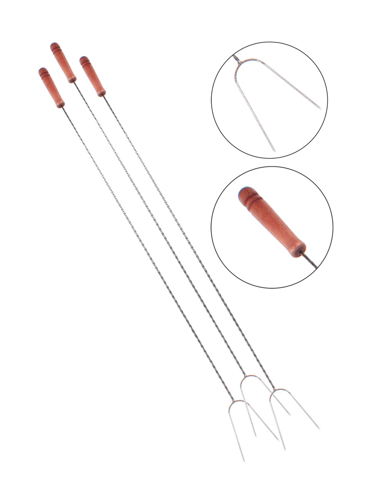 WIDEŁKI OGNISKOWE 100CM CHOM9489 CHOMIK