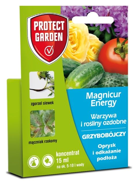 NP MAGNICUR ENERGY 840SL GRZYBOBÓJCZY FYTOFTOROZA, ZGORZEL, MĄCZNIAK RZEKOMY, ZGNILIZNA 15ML SBM PROTECT GARDEN