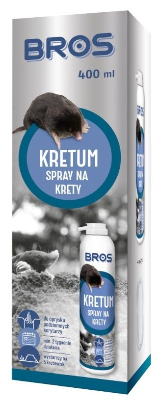 SPRAY NA KRETY KRETUM 400ML BROS