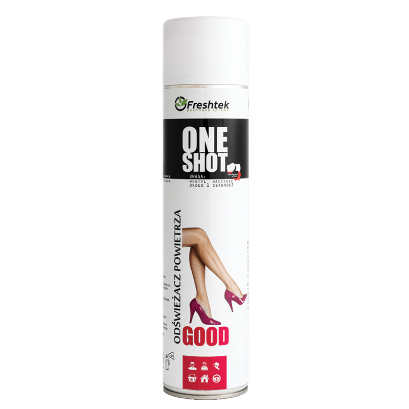 ODŚWIEŻACZ POWIETRZA GOOD ONE SHOT 600ML FRESHTEK